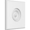 Ekena Millwork Standard Sedgwick Bullseye Rosette With Rounded Edge, 7"W x 7"H x 1/2"P ROSP070X070X050SDG04 - alternate 1